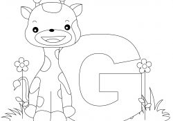 Letter G Coloring Pages Letter G Coloring Page 11 9625 Free Printable Letter G Coloring