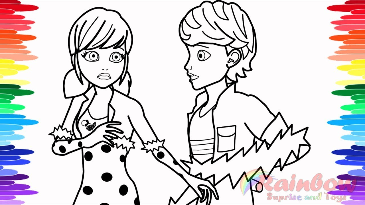 Miraculous Ladybug Coloring Pages Miraculous Ladybug Coloring Pages The ...