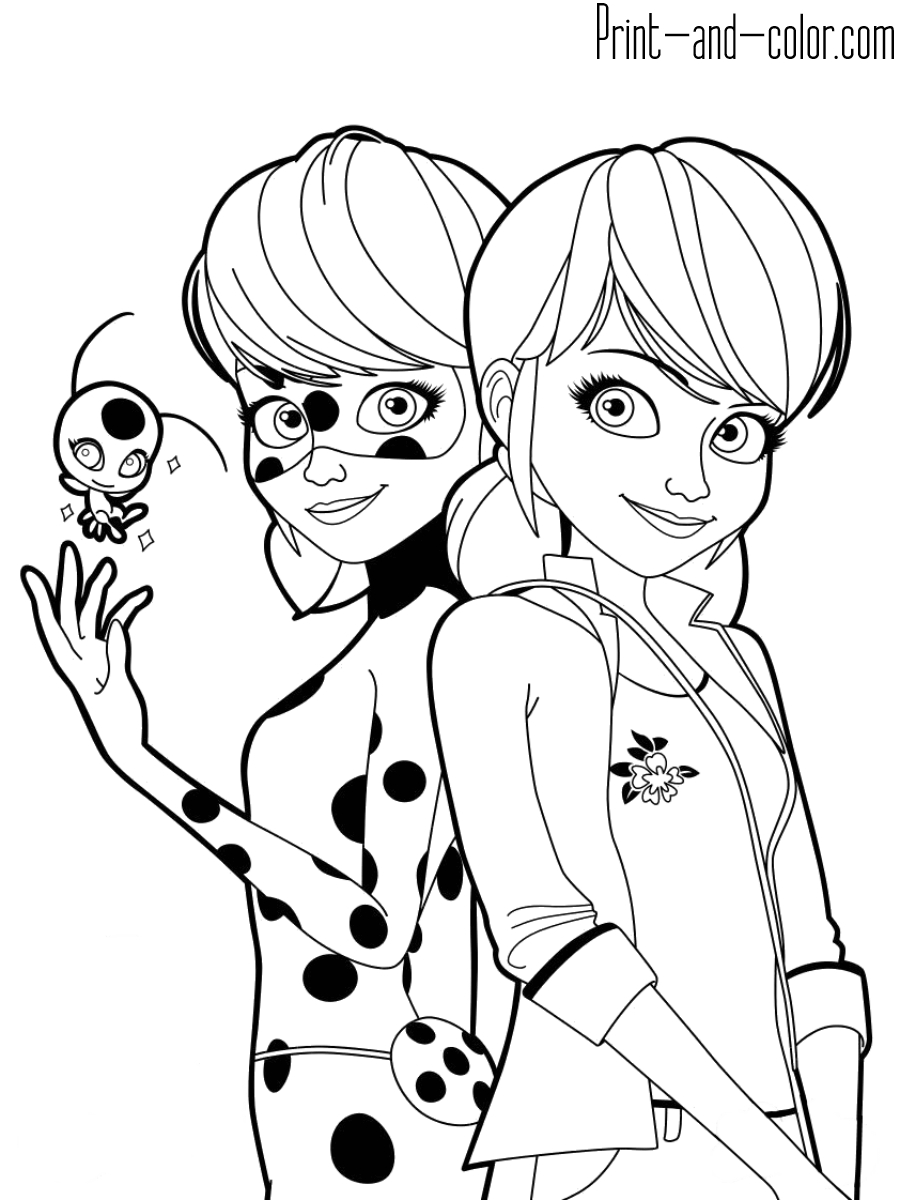 Download 25+ Inspired Image of Miraculous Ladybug Coloring Pages - entitlementtrap.com