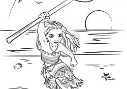 Moana Color Pages Moana Coloring Page Free Printable Coloring Pages