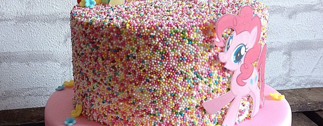 My Little Pony Birthday Cake Ideas My Little Pony Cake With Sprinkles Little Girl Inspired