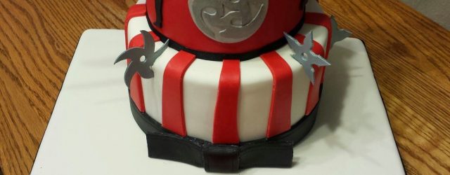 Ninja Birthday Cake Ninja Birthday Cake Cakepins Birthday Ideas Pinterest