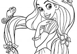 Rapunzel Coloring Pages Free Printable Tangled Coloring Pages For Kids Cool2bkids