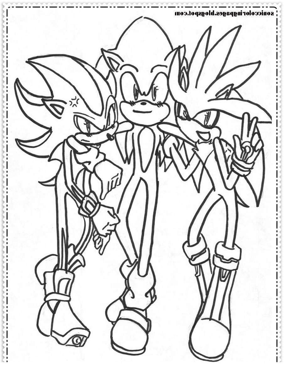27+ Inspiration Image of Sonic Coloring Page - entitlementtrap.com
