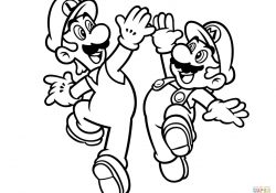 Super Mario Bros Coloring Pages Super Mario Bros Coloring Pages Free Coloring Pages