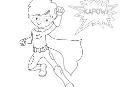Superhero Coloring Page Free Printable Superhero Coloring Sheets For Kids Crazy Little