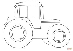 Tractor Coloring Pages Farm Tractor Coloring Page Free Printable Coloring Pages