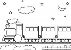 Train Coloring Page Free Printable Train Coloring Pages For Kids Cool2bkids