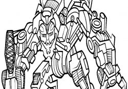 Transformer Coloring Pages Transformers Coloring Pages Free Coloring Pages