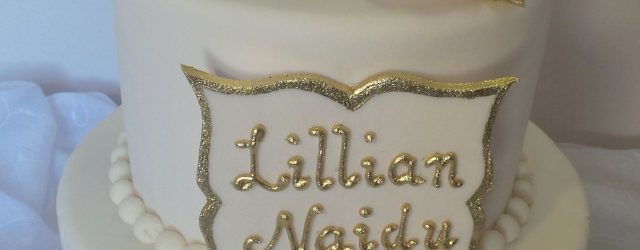 White And Gold Birthday Cake Elegant White Gold 50th Two Tier Birthday Cake Willi Probst